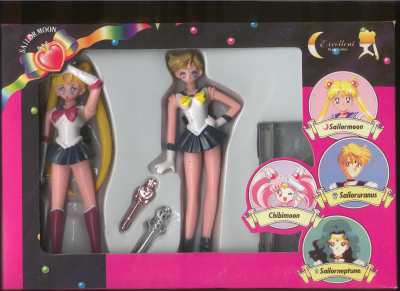 Sailor Moon and Uranus in package