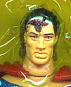 Detail of the Superman head