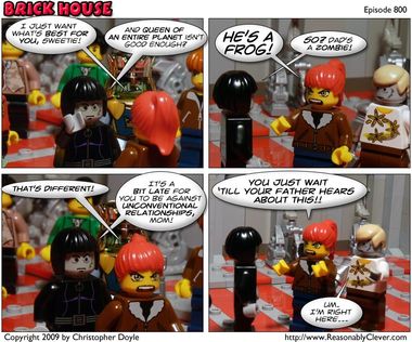 #800 – Zombies and Frogs, Apples and Oranges