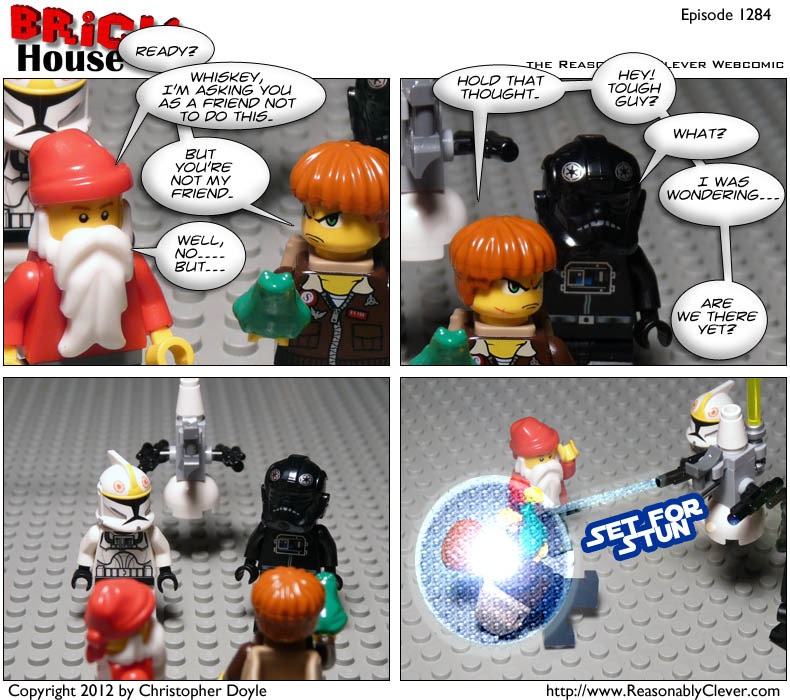 #1284 – No Talking In Line