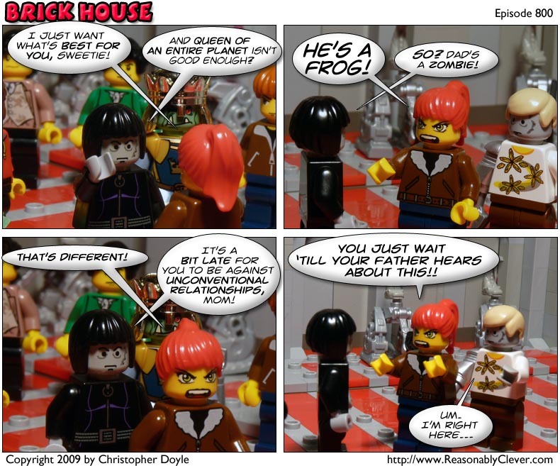 #800 – Zombies and Frogs, Apples and Oranges #800 – Zombies and Frogs, Apples and Oranges