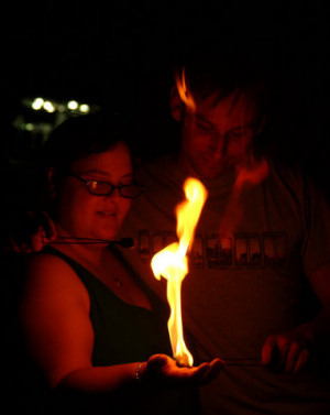 Chuck and my wife, Jennifer