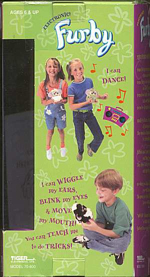 Furby Box art