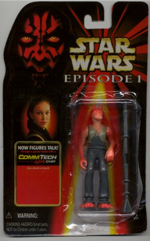 Jar Jar On Card