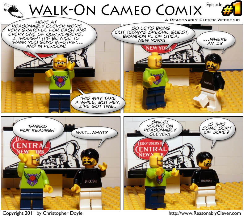 Walk-On Cameo Comix #1